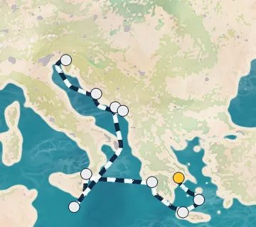 10 Night Athens to Trieste cruise