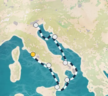 7 Night Rome to Venice cruise