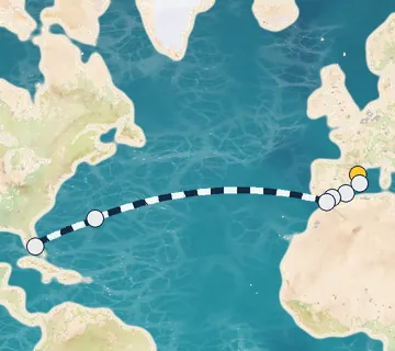 15 Night Barcelona to Ft. Lauderdale cruise
