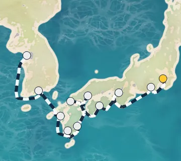 12 Night Tokyo to Seoul cruise