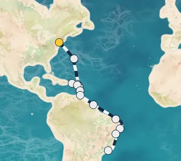 23 Night New York to Rio cruise