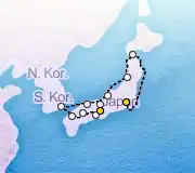 12 Night Tokyo to Osaka cruise