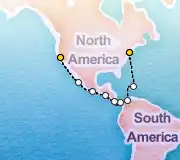19 Night New York to San Francisco cruise