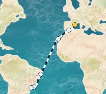 18 Night Barcelona to Sao Paolo cruise