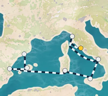 9 Night Rome to Barcelona cruise