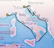 11 Night Venice to Nice cruise