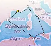 7 Night Marseille to Marseille cruise