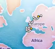 24 Night Stockholm to Barcelona cruise