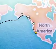 22 Night Tokyo to Los Angeles cruise