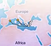10 Night Barcelona to Rome cruise