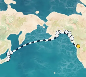 21 Night Vancouver to Tokyo cruise