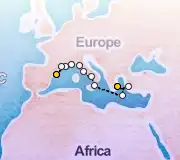 14 Night Athens to Barcelona cruise