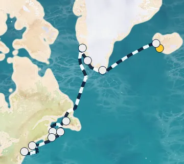 17 Night Reykjavik to New York cruise