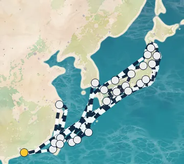 26 Night Hong Kong to Sendai cruise