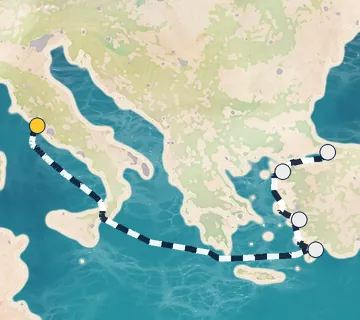 7 Night Rome to Istanbul cruise