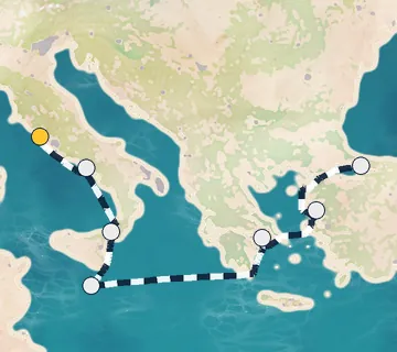 7 Night Rome to Istanbul cruise