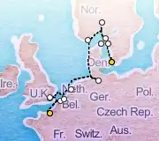 14 Night Paris to Copenhagen cruise