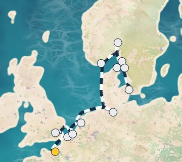 14 Night Paris to Copenhagen cruise