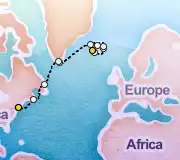 14 Night Reykjavik to New York cruise