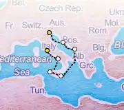 10 Night Rome to Venice cruise
