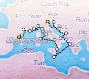 21 Night Venice to Barcelona cruise