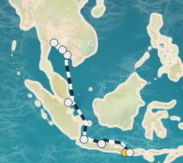 11 Night Bali to Bangkok cruise