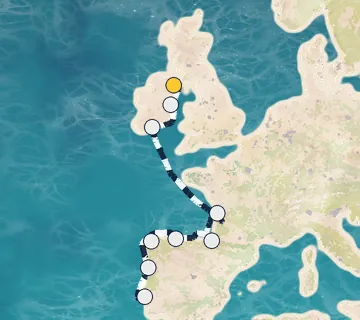 10 Night Belfast to Lisbon cruise