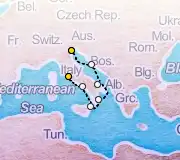 7 Night Rome to Venice cruise