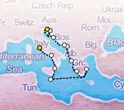 12 Night Rome to Trieste cruise