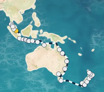 43 Night Singapore to Auckland cruise
