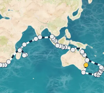 69 Night Sydney to Cape Town cruise