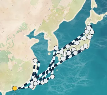 26 Night Hong Kong to Sendai cruise