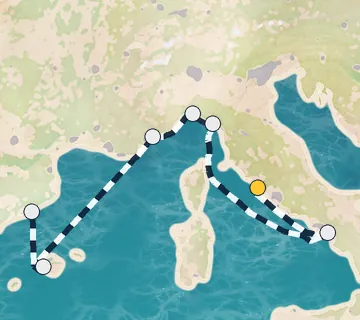 9 Night Rome to Barcelona cruise