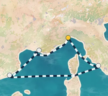 5 Night Savona to Savona cruise