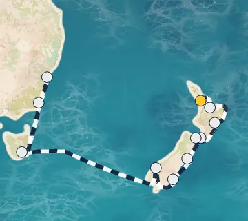 15 Night Auckland to Sydney cruise