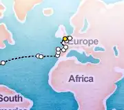 22 Night Miami to London cruise