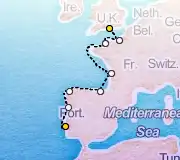 10 Night Lisbon to London cruise