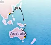 26 Night Sydney to Hong Kong cruise