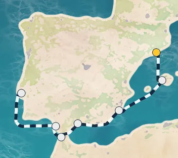 7 Night Barcelona to Lisbon cruise