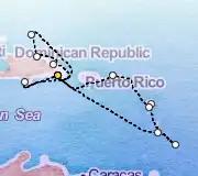 14 Night La Romana to La Romana cruise