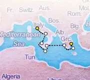 7 Night Athens to Rome cruise