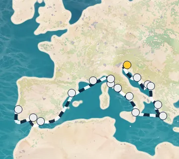 17 Night Trieste to Lisbon cruise