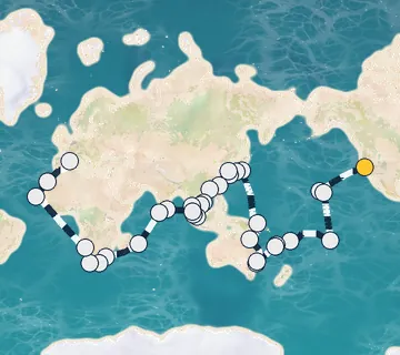97 Night San Francisco to Barcelona cruise