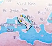 11 Night Rome to Ravenna cruise