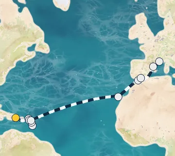 19 Night Santo Domingo to Marseille cruise