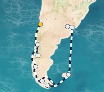 15 Night San Antonio to Buenos Aires cruise