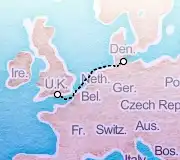3 Night London to Kiel cruise