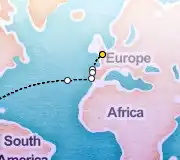 14 Night London to Miami cruise