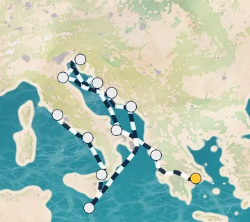 13 Night Athens to Rome cruise