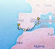 7 Night Lisbon to Barcelona cruise